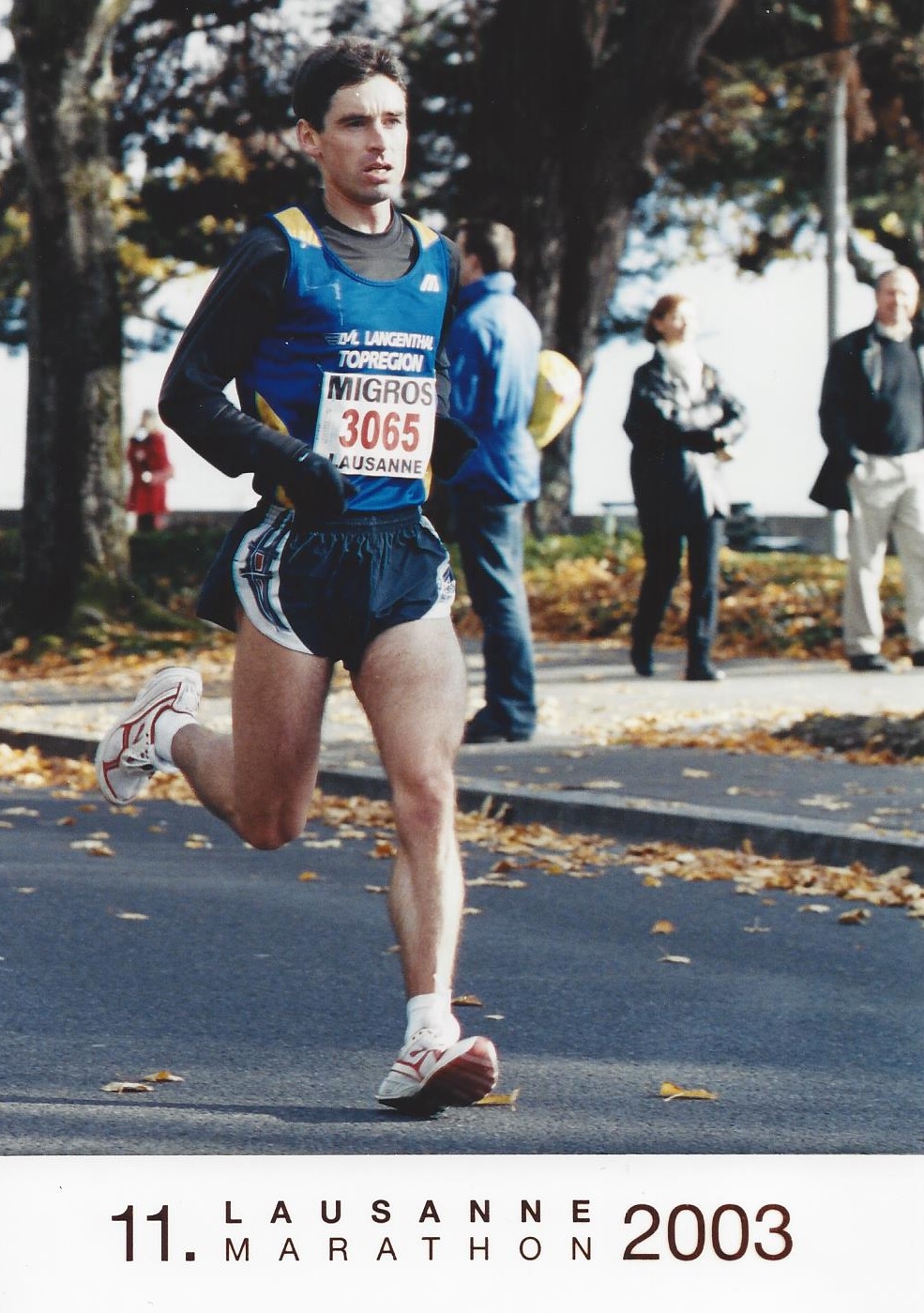 Halbmarathon-SM Lausanne 26.10.2003 21,097 km